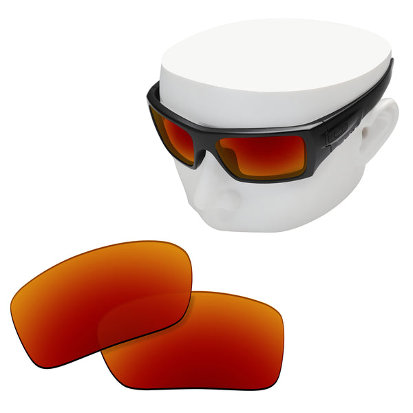 OOWLIT Replacement Lenses for Oakley Si Ballistic Det Cord Sunglass