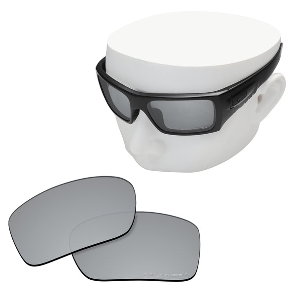 OOWLIT Replacement Lenses for Oakley Si Ballistic Det Cord Sunglass