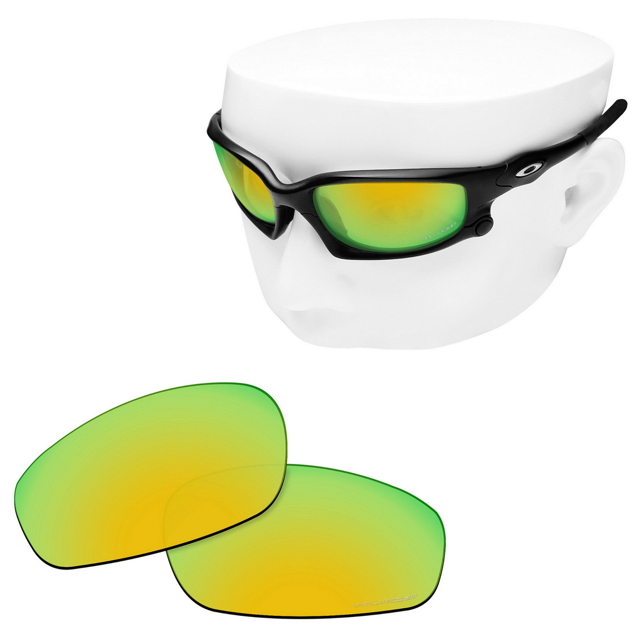 OOWLIT Premium Polarized Replacement Lenses for Oakley Split