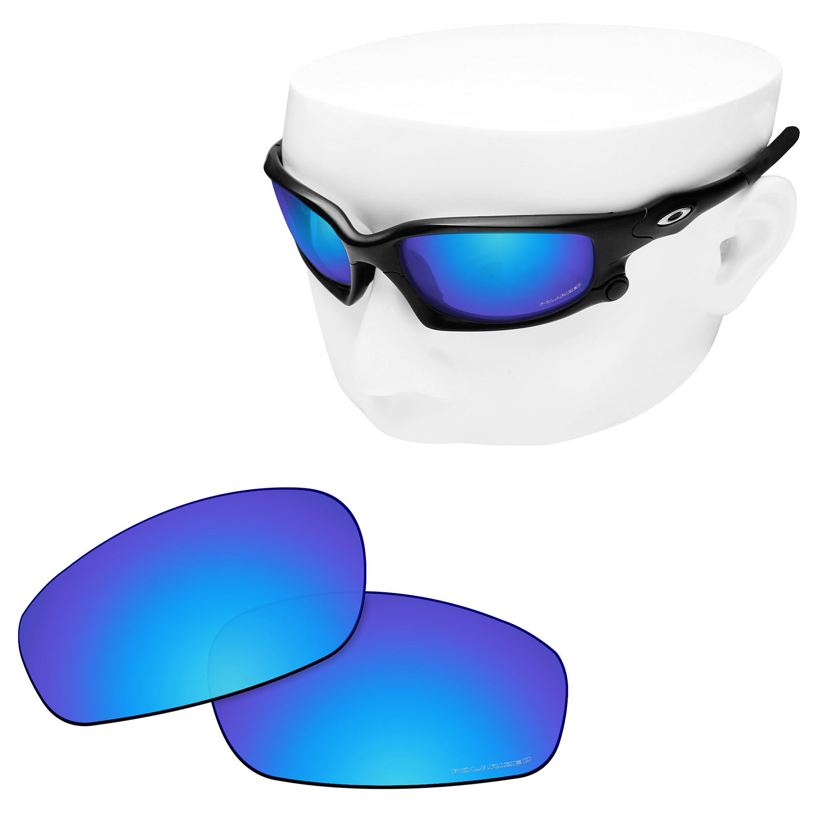 OOWLIT Premium Polarized Replacement Lenses for Oakley Split