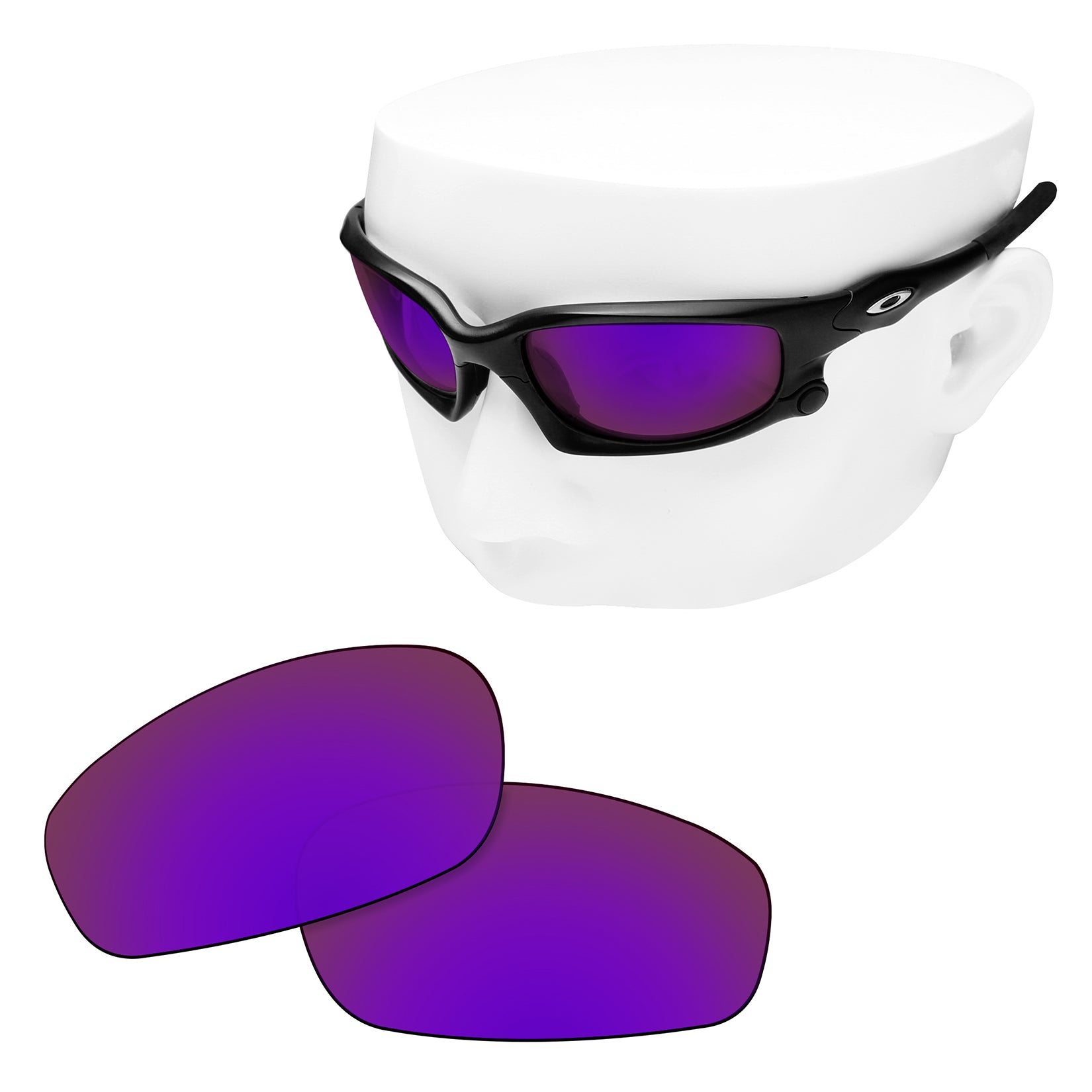 OOWLIT Premium Polarized Replacement Lenses for Oakley Split 