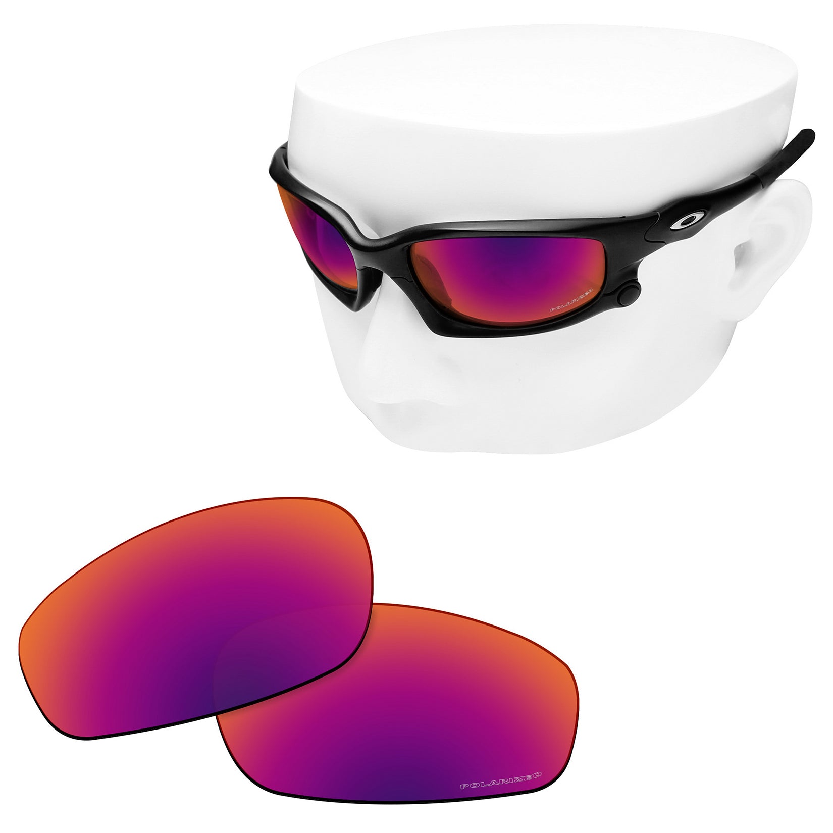 OOWLIT Premium Polarized Replacement Lenses for Oakley Split