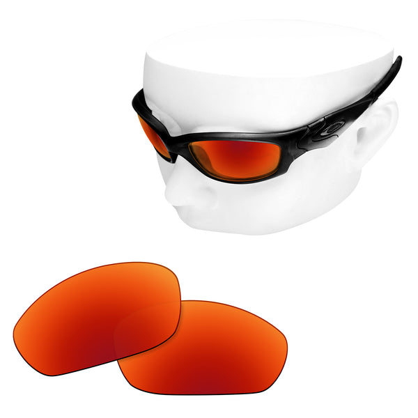 OOWLIT Replacement Lenses for Oakley Straight Jacket 2007 Sunglass