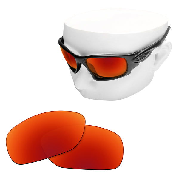 OOWLIT Replacement Lenses for Oakley Ten X Sunglass