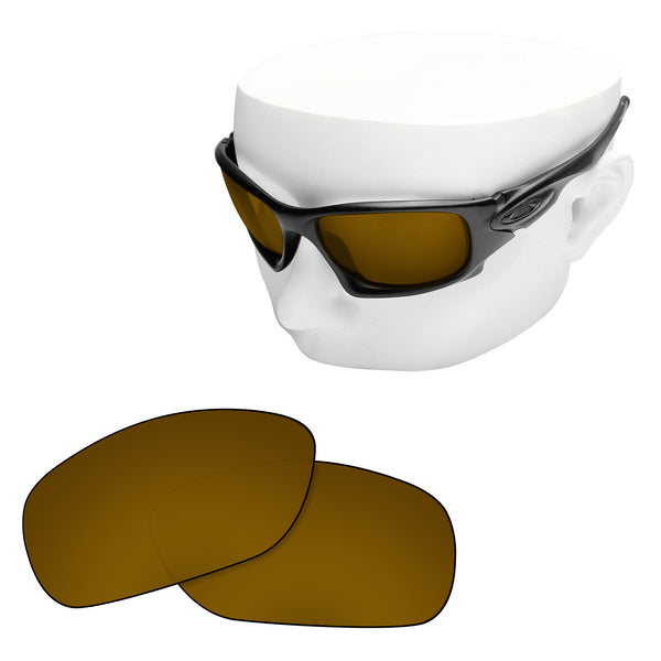 OOWLIT Replacement Lenses for Oakley Ten X Sunglass