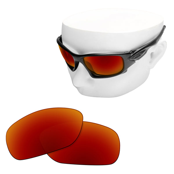 OOWLIT Replacement Lenses for Oakley Ten X Sunglass