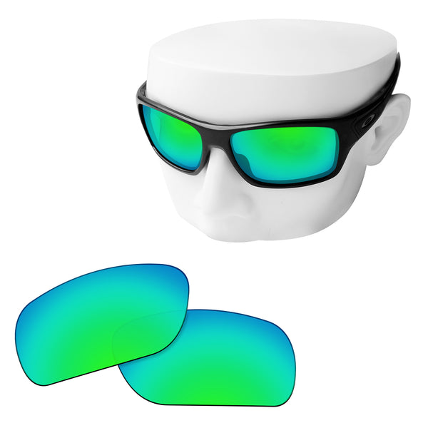 OOWLIT Replacement Lenses for Oakley Turbine Sunglass