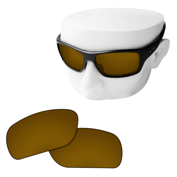 OOWLIT Replacement Lenses for Oakley Turbine Sunglass