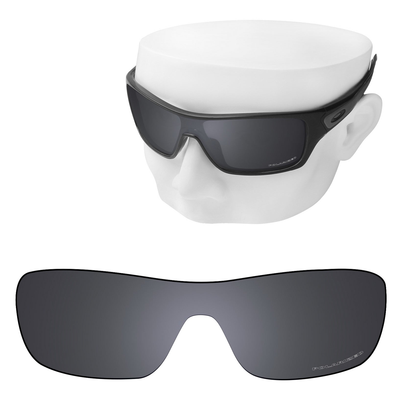 Turbine Rotor Prizm Deep Water Polarized Lenses, Polished
