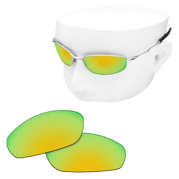 OOWLIT Replacement Lenses for Oakley Whisker Sunglass