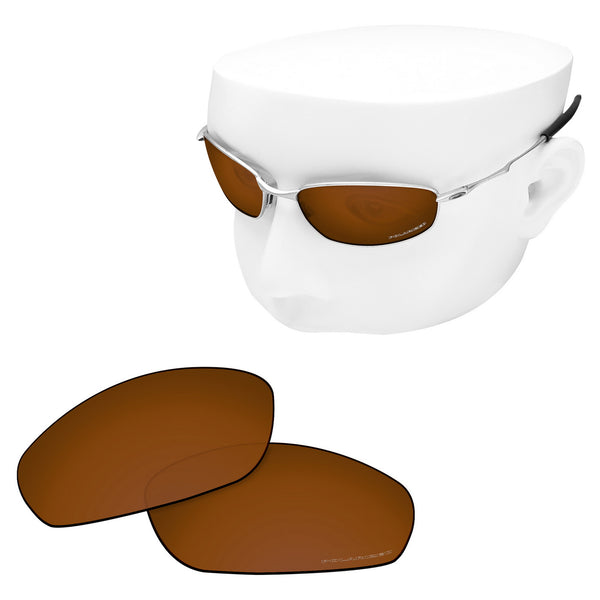 OOWLIT Replacement Lenses for Oakley Whisker Sunglass