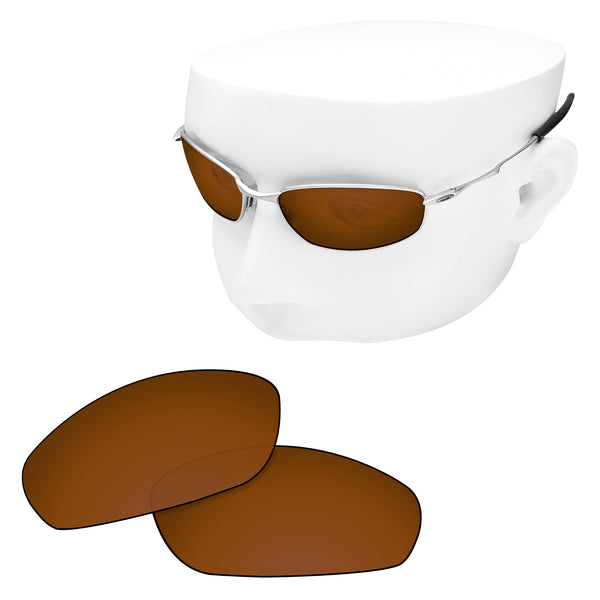 OOWLIT Replacement Lenses for Oakley Whisker Sunglass