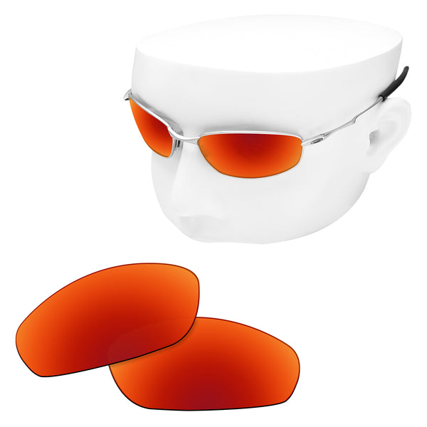 OOWLIT Replacement Lenses for Oakley Whisker Sunglass