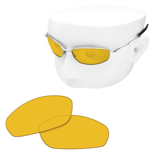 OOWLIT Replacement Lenses for Oakley Whisker Sunglass